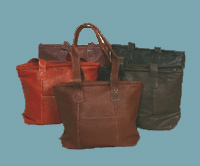 leather tote bag