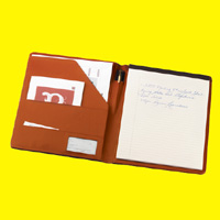 personalized padfolio